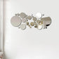 Acrylic Mirror Wall Sticker, round Mirror, DIY Bedroom, Bathroom and TV Background Room Sticker Wall Decoration