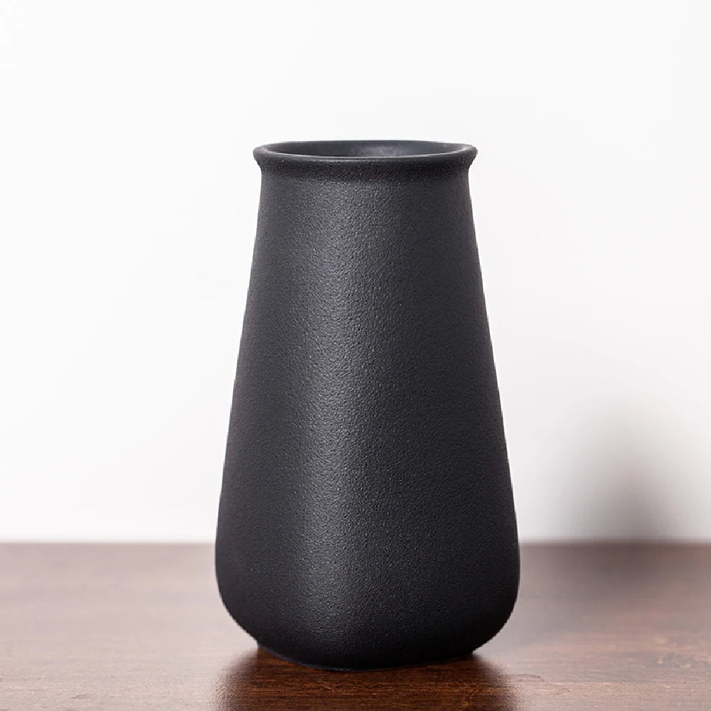 Ceramic Vase for Flowers Plants, Home Decor Wedding  Frosted Elegant Ceramic Vase