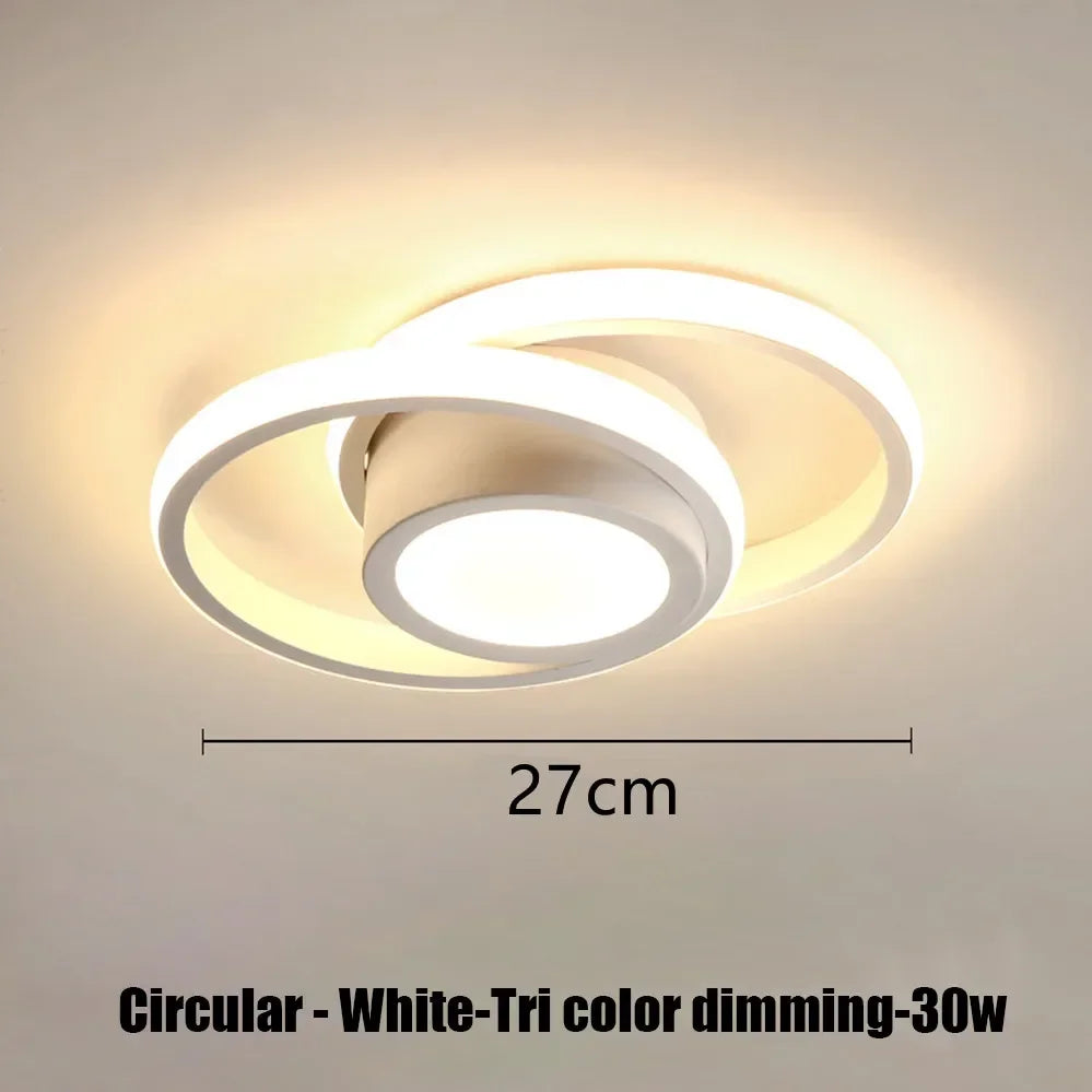 LED Strip Aisle Ceiling Lights Modern Living Room Lamps For Balcony Entrance Staircase Home Decor Indoor lighting