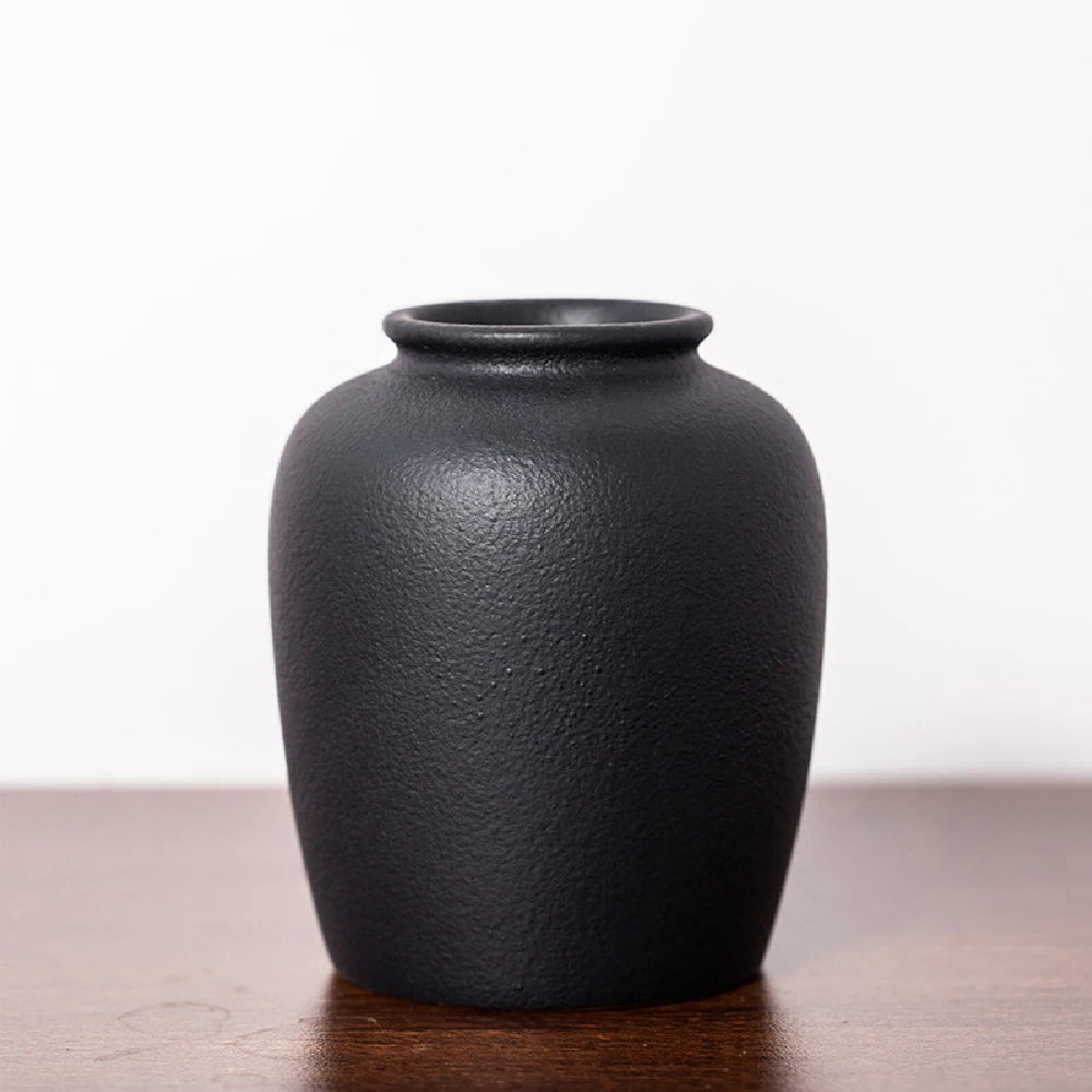 Ceramic Vase for Flowers Plants, Home Decor Wedding  Frosted Elegant Ceramic Vase