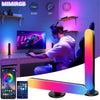 USB LED Light Bar RGB Color Changing TV Backlight Remote Symphony Atmosphere Light Strips Music Rhythm Ambient Pickup Lamp Decor