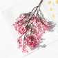 Artificial Flowers Cherry Blossoms Baby's Breath Gypsophila Fake Flowers DIY Wedding Home Decoration Faux Flowers