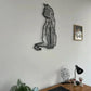 Metal Crafts Selling Bedroom Living Room Ornaments Cat Decorations Home Decoration wall hanging