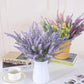 Artificial Lavender Fake Flower Wedding Romantic Provence Decor Nordic Style Vase Storage Home Decor