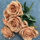 Diamond Roses European Artificial Flowers Home Wedding Rose Wedding Hotel Road Leading Bunch Artificial Flowers