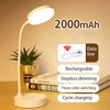 Portable LED Desk Lamp Eye Protection 3 Modes Dimming for Bedroom Bedside USB Touch  Charge College Student Book Readin Lamp