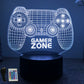 NEON GAMER 3D Lamp LED Night Light Gaming Setup RGB Children's Lamps Gamer Room Decoration Bedroom Table Lamp Personalized Gifts
