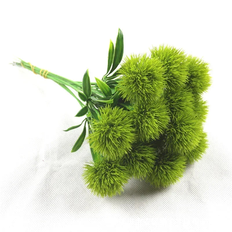 Artificial Bouquet Of Dandelion Flowers Living Room Decoration Outdoor Garden Flower Wedding Decor