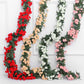 Artificial Flower Vine For Wedding Garland White Pink Home Room Wedding Decoration Silk Artificial Rose
