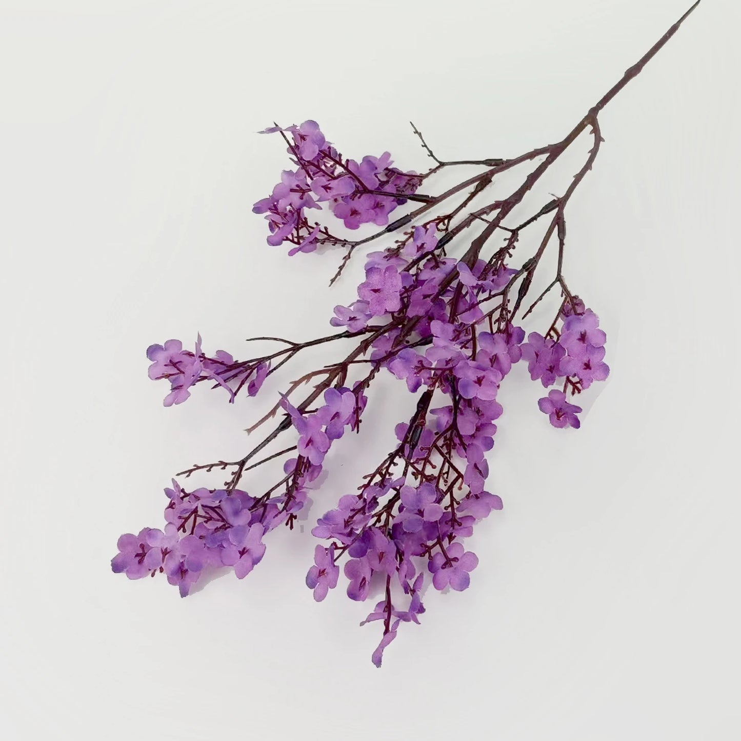 Artificial Flowers Cherry Blossoms Baby's Breath Gypsophila Fake Flowers DIY Wedding Home Decoration Faux Flowers