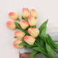 Tulips Artificial Flowers Real Touch Flowers Tulip Bouquet Decor Fake Tulips Flower for Home Wedding Decorations