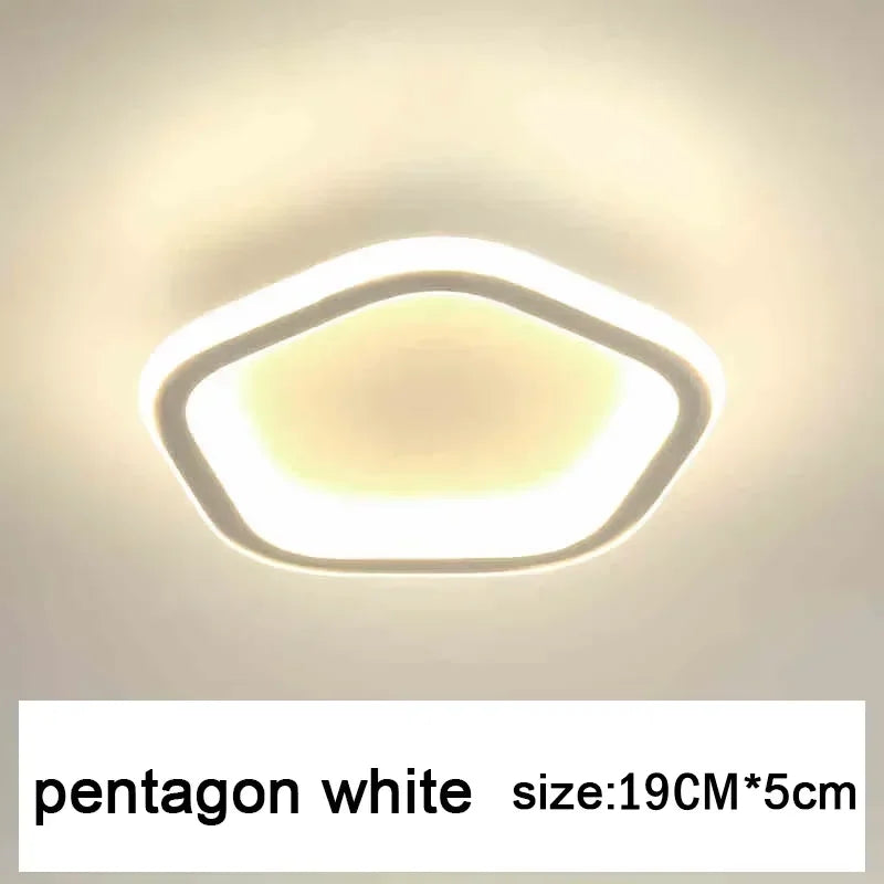 LED Strip Aisle Ceiling Lights Modern Living Room Lamps For Balcony Entrance Staircase Home Decor Indoor lighting