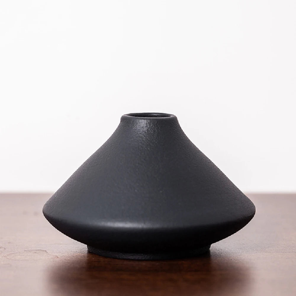 Ceramic Vase for Flowers Plants, Home Decor Wedding  Frosted Elegant Ceramic Vase