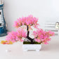 Artificial Plants Bonsai Small Tree Pot Fake Plant Flowers Potted Ornaments For Home Wedding Festival Decoration