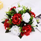 Artificial Flower Ball Plastic Green Mesh Base Silk Table Centerpieces For Wedding Decor Party Road Lead Flower