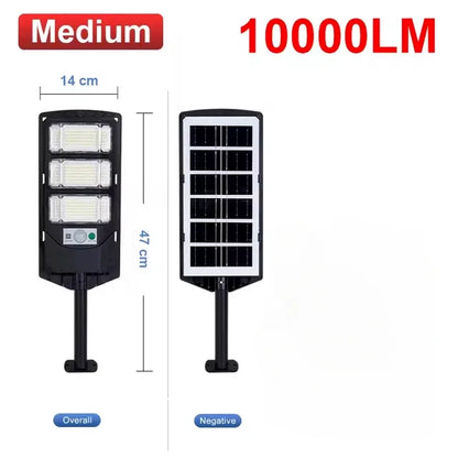 Solar Light Commercial LED Outdoor Dusk To Dawn Solar Street Light Road Area Lamp Waterproof Backyard Security Lighting