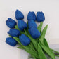 Tulips Artificial Flowers Real Touch Flowers Tulip Bouquet Decor Fake Tulips Flower for Home Wedding Decorations
