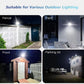Solar Light Commercial LED Outdoor Dusk To Dawn Solar Street Light Road Area Lamp Waterproof Backyard Security Lighting