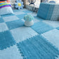 Soft Plush Children Kids Rug Play Mat Puzzle Carpet Warm Playmat Interlocking Exercise Tiles Floor Carpet Decoration Mat