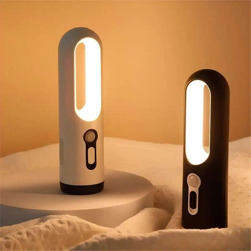 AiQUE LED Motion Sensor Night Light Portable 2 in 1 Flashlight Bedroom Bathroom Reading Camping Lighting Baby Feeding Eye Care