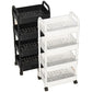 Multi-functional Kitchen Storage Shelf, Mobile Trolley, Floor-standing Multi-layer Storage Rack,for Snacks,Fruits and Vegetables