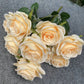 Diamond Roses European Artificial Flowers Home Wedding Rose Wedding Hotel Road Leading Bunch Artificial Flowers
