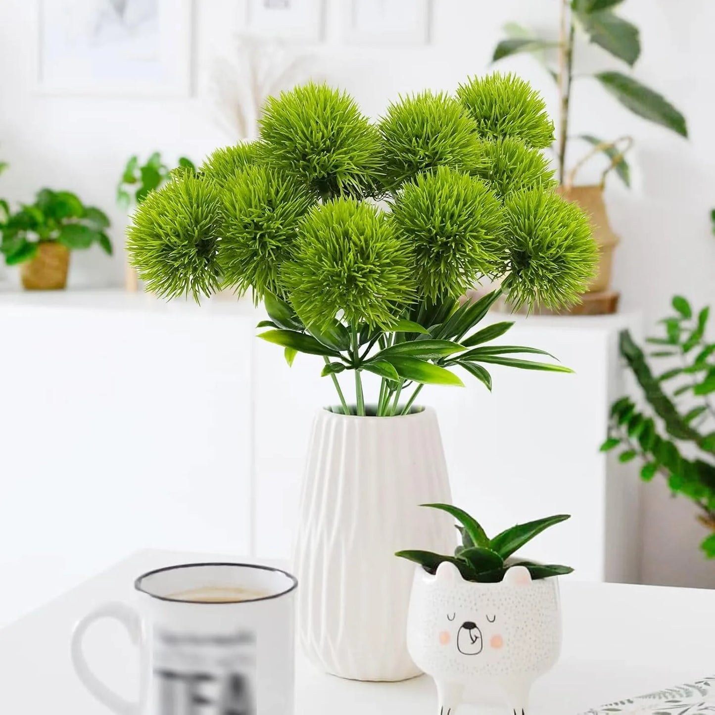 Artificial Bouquet Of Dandelion Flowers Living Room Decoration Outdoor Garden Flower Wedding Decor