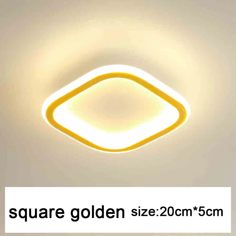 LED Strip Aisle Ceiling Lights Modern Living Room Lamps For Balcony Entrance Staircase Home Decor Indoor lighting