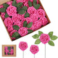 Rose Artificial Flowers Foam Fake Roses Wedding Bouquets Centerpieces Mothers Day Valentines Gifts Party Decoration