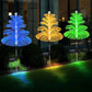 Outdoor Solar Garden Lights 7 Colors Variable Solar Stake Jellyfish Reed Lights Solar Outdoor Color Changing Lights