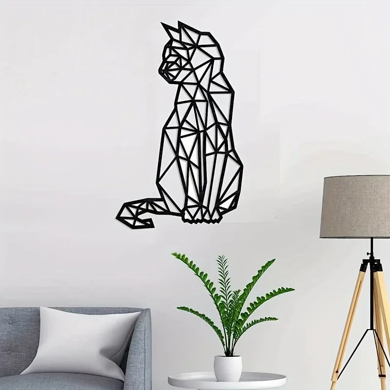 Metal Crafts Selling Bedroom Living Room Ornaments Cat Decorations Home Decoration wall hanging