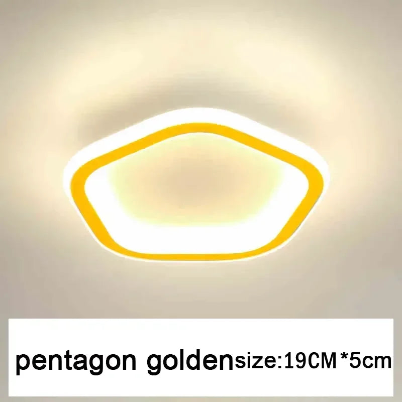 LED Strip Aisle Ceiling Lights Modern Living Room Lamps For Balcony Entrance Staircase Home Decor Indoor lighting