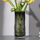 Vase Glass Transparent Flower Arrangement Rose  Living Room Dining Table Decoration
