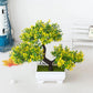 Artificial Plants Bonsai Small Tree Pot Fake Plant Flowers Potted Ornaments For Home Wedding Festival Decoration