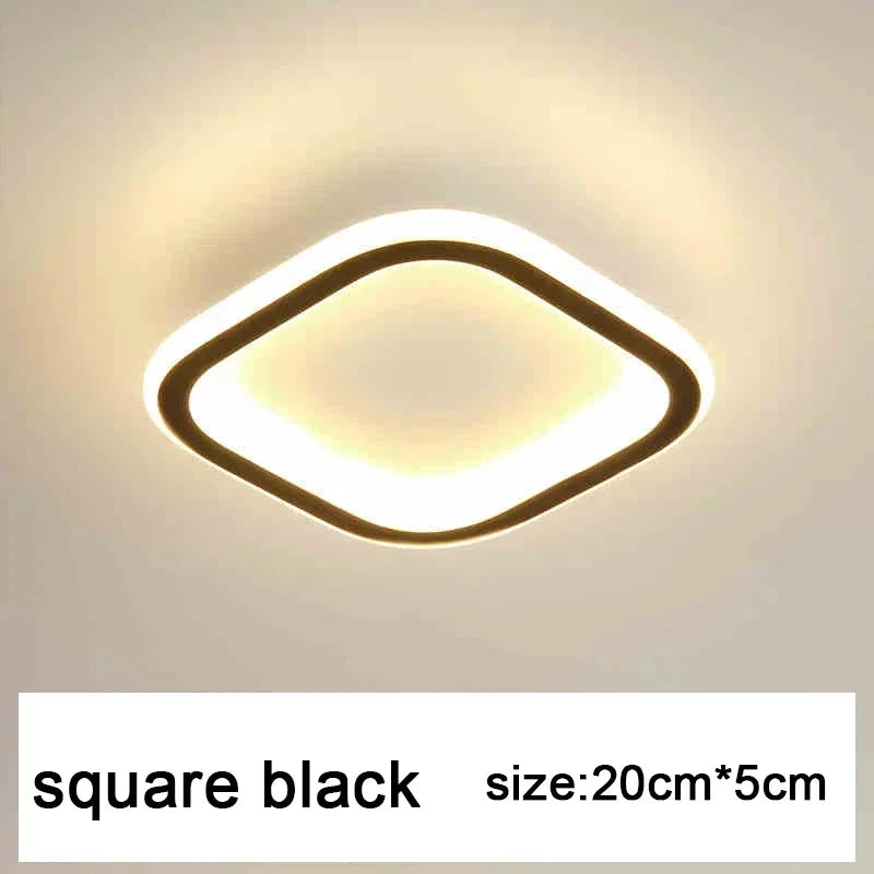 LED Strip Aisle Ceiling Lights Modern Living Room Lamps For Balcony Entrance Staircase Home Decor Indoor lighting