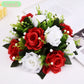 Artificial Flower Ball Plastic Green Mesh Base Silk Table Centerpieces For Wedding Decor Party Road Lead Flower