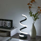 Simple Spiral External Emitting Bright Desktop Desk Lamp, USB - Three-color Lighting, Suitable for Living Room and Bedroom