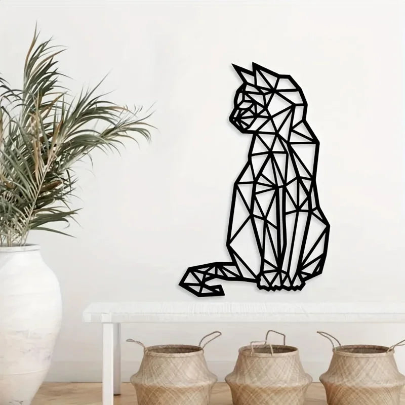 Metal Crafts Selling Bedroom Living Room Ornaments Cat Decorations Home Decoration wall hanging