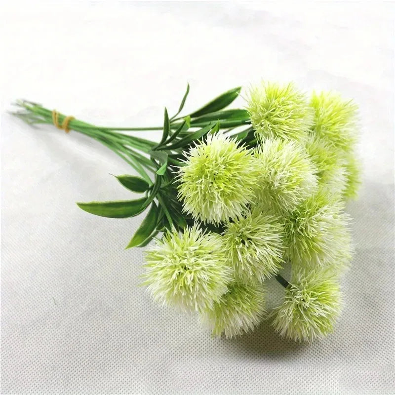 Artificial Bouquet Of Dandelion Flowers Living Room Decoration Outdoor Garden Flower Wedding Decor