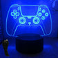 NEON GAMER 3D Lamp LED Night Light Gaming Setup RGB Children's Lamps Gamer Room Decoration Bedroom Table Lamp Personalized Gifts