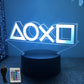 NEON GAMER 3D Lamp LED Night Light Gaming Setup RGB Children's Lamps Gamer Room Decoration Bedroom Table Lamp Personalized Gifts