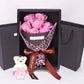 Handmade 7 Rose Soap Bouquet Little Bear Creative Party Rose Flower